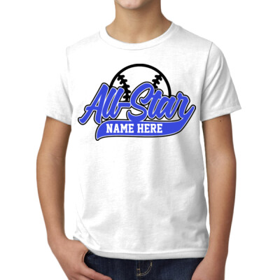 Youth White All-Star Tee  Thumbnail